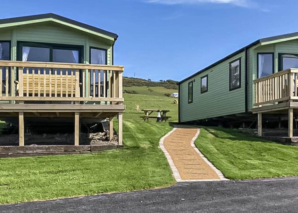 Morfa Bychan Holiday Park Llanychaiarn Esterno foto