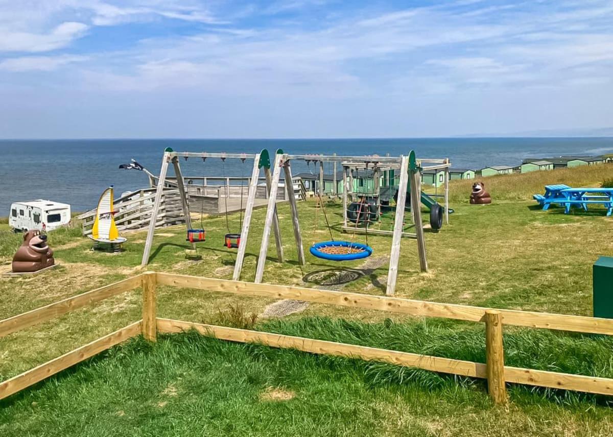 Morfa Bychan Holiday Park Llanychaiarn Esterno foto