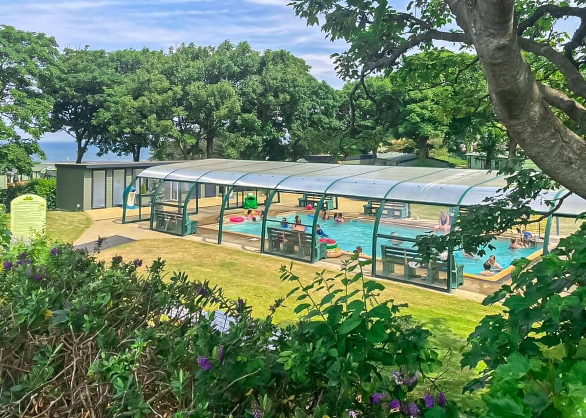 Morfa Bychan Holiday Park Llanychaiarn Esterno foto